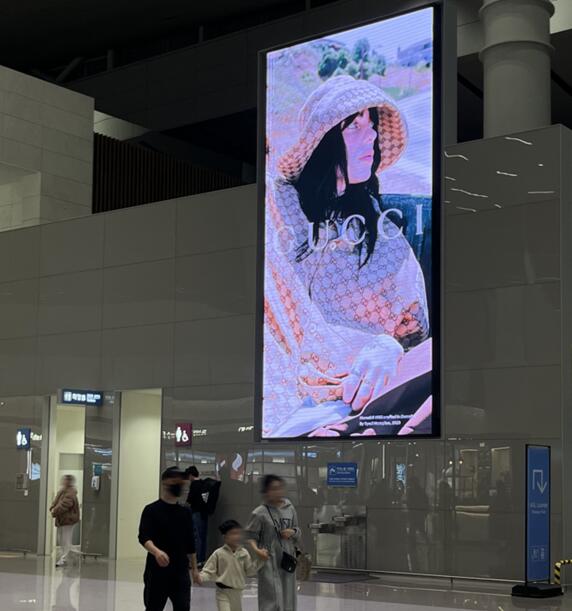 韓國機場廣告