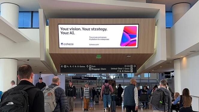 舊金山機(jī)場(chǎng)廣告